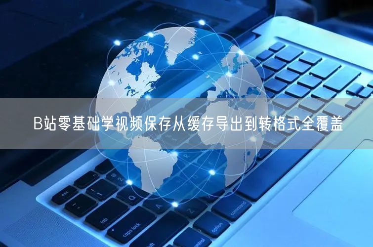 B站零基础学视频保存从缓存导出到转格式全覆盖