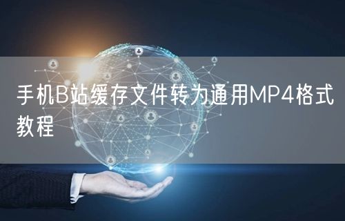 手机B站缓存文件转为通用MP4格式教程